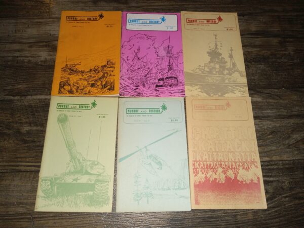 6 Misc. Issues of Pursue and Destroy: The Magazine of Combat Through the Ages (See Details)