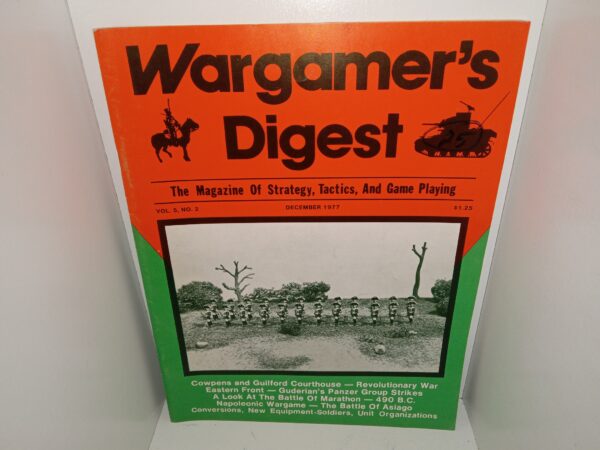 Wargamer’s Digest: The Magazine Of Strategy, Tactics, And Game Playing: Vol. 5, No. 2, December 1977 (1977)