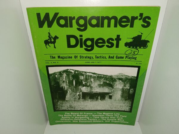 Wargamer’s Digest: The Magazine Of Strategy, Tactics, And Game Playing: Vol. 4, No. 8, June/July 1977 (1977)