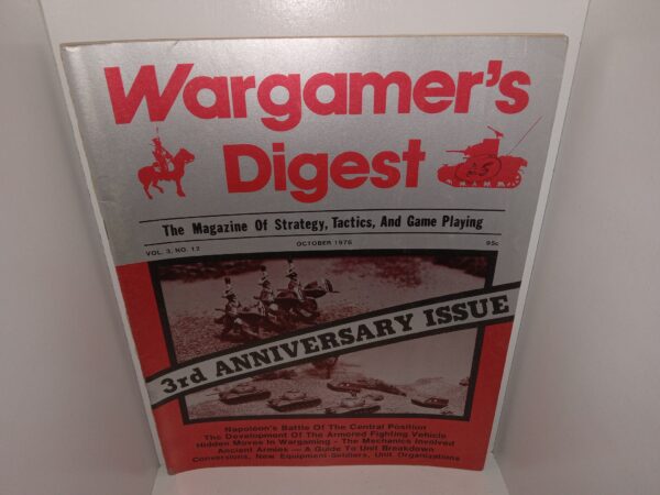 Wargamer’s Digest: The Magazine Of Strategy, Tactics, And Game Playing: Vol. 3, No. 12, October 1976 (1976)