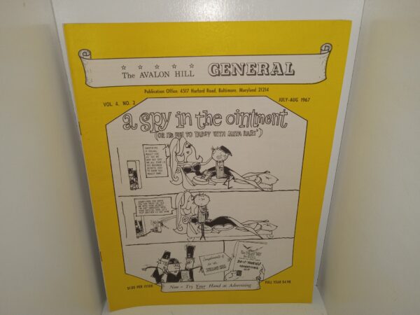 The Avalon Hill General: Vol. 4, No. 2, July-Aug. 1967 (Rare) (Magazine) (1967)