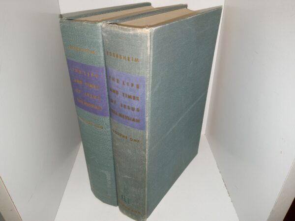 The Life and Times of Jesus the Messiah 2 Vols. (Ex-Library) (1962) ~ by Alfred Edersheim
