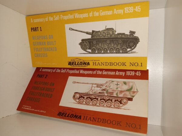 A Summary of the Self-Propelled Weapons of the German Army 1939-45 Parts 1-2 (1968, 1970) ~ Compiled by P. Chamberlain, and H.L. Doyle