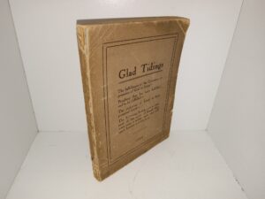 Glad Tidings (1920) ~ Unknown Author