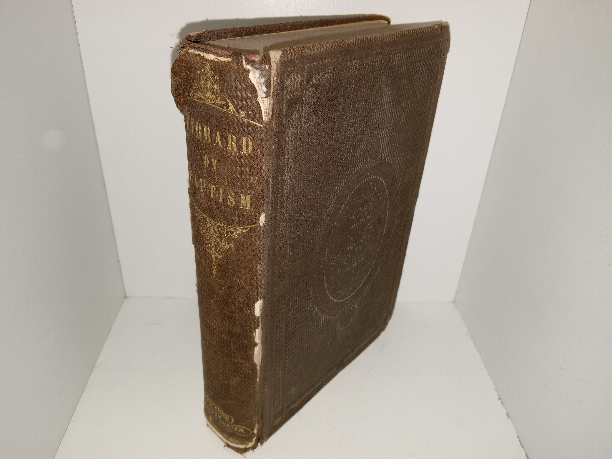 Hebbard on Baptism (1841) ~ by Rev. F. G. Hibbard