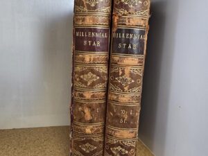 1888-1889 — 2 Bound Volumes — Millennial Star — 3/4 Leather Bindings