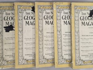 6 National Geographic Magazines From1924