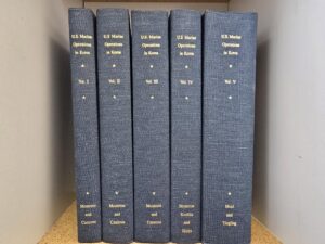U.S. Operations in Korea 1950-1953 — 5 Volume Set — Hardcover