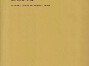 Geologic Map of the Enoch Quadrangle, Iron County, Utah (Map GQ-1296)