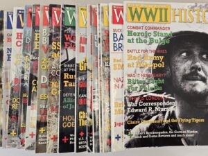 Collection of 23 War Magazines — WWII History — [Presented by Military Heritage]