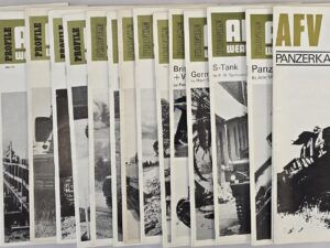 Bundle of 19 AFV Magazines — No’s 15-16, 22, 28, 33, 35-39, 42, 46, 49, 51, 54-55, 57-59