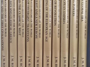 Illustrated History of the World — 10 Volume Set — Hardbounds — J. M. Roberts