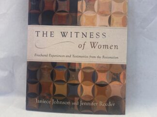 The Witness of Women – Janiece Johnson and Jennifer Reeder – Paperback – 2016