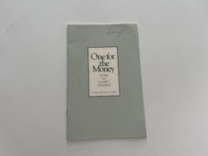 1992- One for the Money- Guide to Family Finance- Elder Marvin J. Ashton