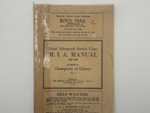 M.I.A. Manual 1927-1928