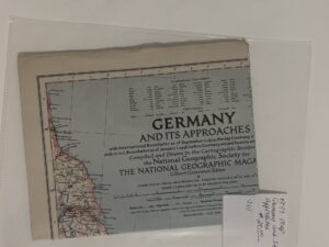 1944 Map of Germany and its approaches