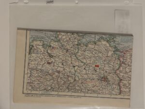 1954 Map of Northern Europe