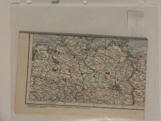 1954 Map of Northern Europe