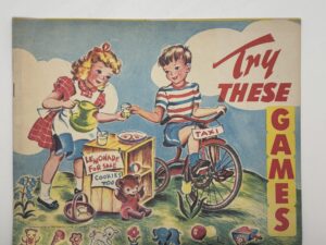 “Try these Games” Kids Activity Book