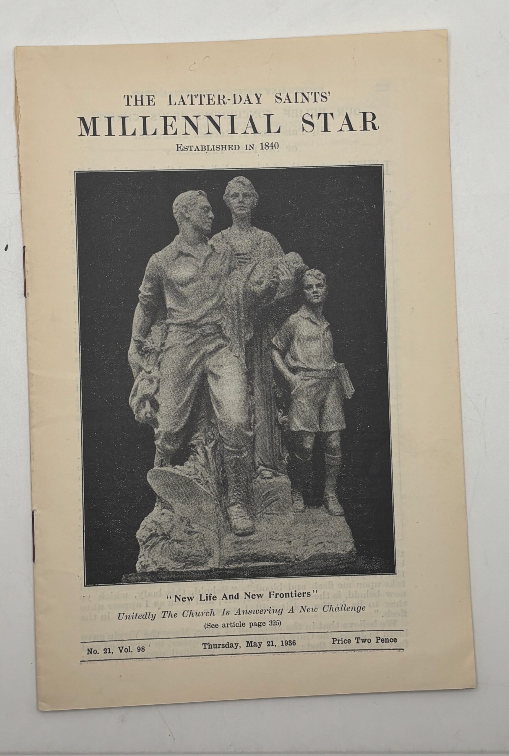 The Latter-day Saints’ Millennial Star: Vol. 21, No. 98, Thursday, May 21, 1936 (1936)