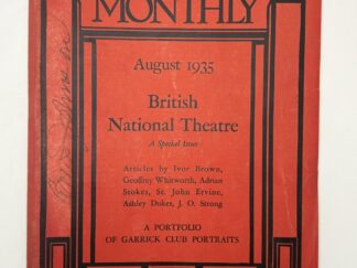 Theatre Arts Monthly Vol xix No. 8 August 1935