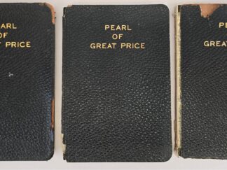 1924 --- Pearl of Great Price --- Leather Bindings --- 3 Copies