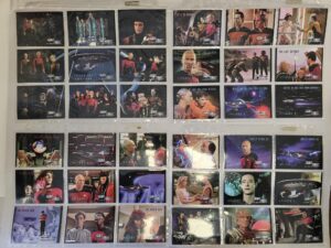 207 Star Trek Collector Cards — Star Trek the Next Generation