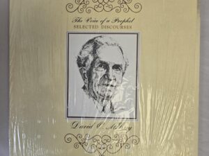 [Record Album in Sleeve] The Voice of a Prophet, Selected Discourses — David O. McKay