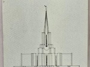 Jordan River LDS Temple Dedication Ticket — November 19, 1981