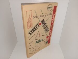 Salt lake County Street Directory Atlas: 66 Section Maps (1974) ~ Unknown Author