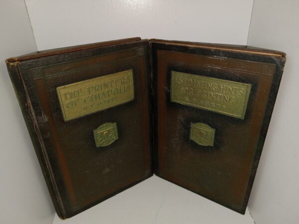2 Books by R. T. Porte: The Printers of Chiapolis / Estimating Hints for Printing (See Details)