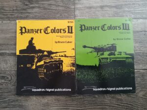Panzer Colors II & III: Markings of the German Army Panzer Forces 1939-45 (1978, 1984) ~ by Bruce Culver