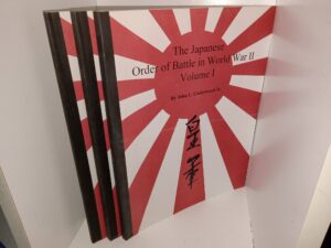 The Japanese Order of Battle in World War II 3 Vol. Set (1st Edition) (1999) ~ by John L. Underwood, Jr.