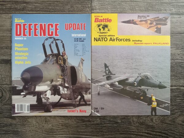 2 Issues of Born in Battle Magazine (See Details)