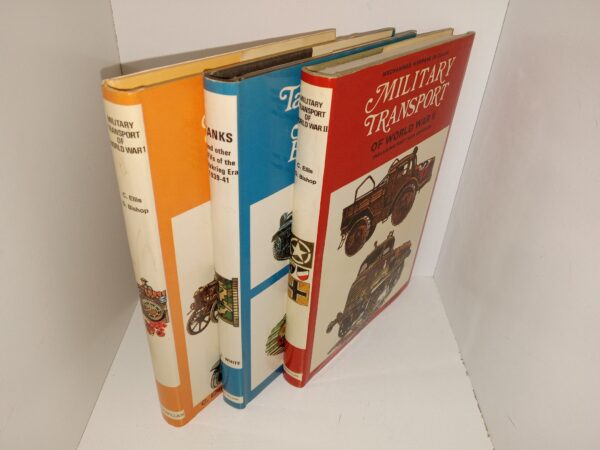 3 Vols. of Mechanised Warfare in Color: Military Transport of World War I Including Vintage Vehicles and Post War Models / Tanks and Other AFVs of the Blitzkrieg Era: 1939-41 / Military Transport of World War II Including Post War Vehicles (See Details)