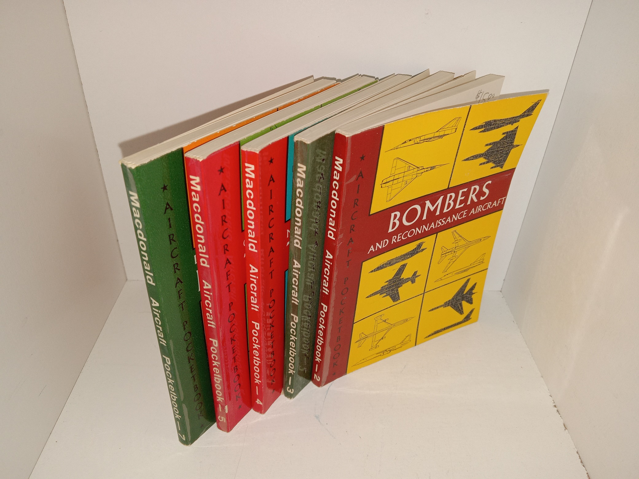 5 Aircraft Pocketbooks (See Details)