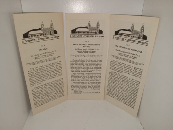 3 Issues of A Scientist Considers (See Details)