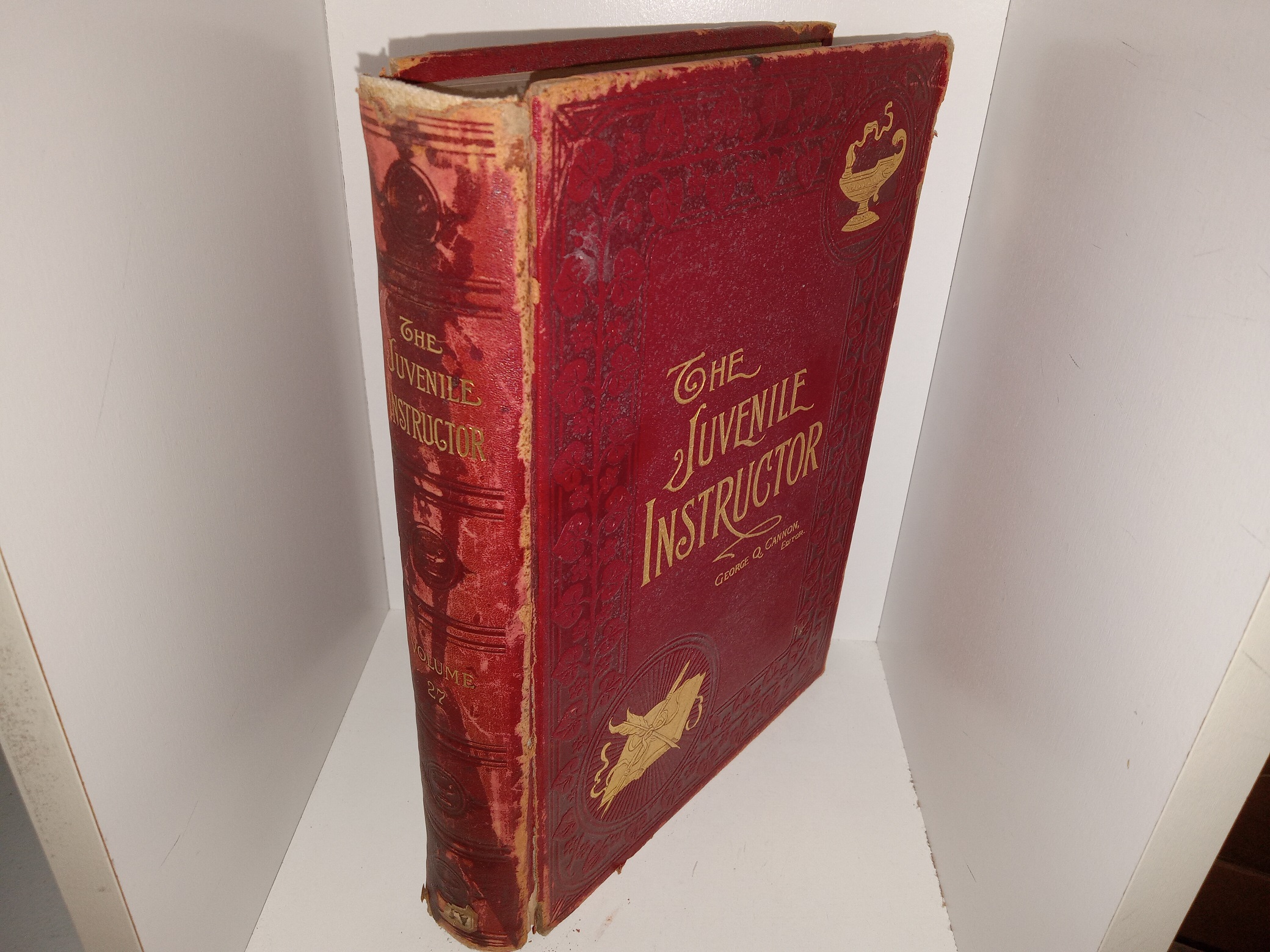The Juvenile Instructor: Vol. 27 (Leather) (1892) ~ Edited by George Q. Cannon