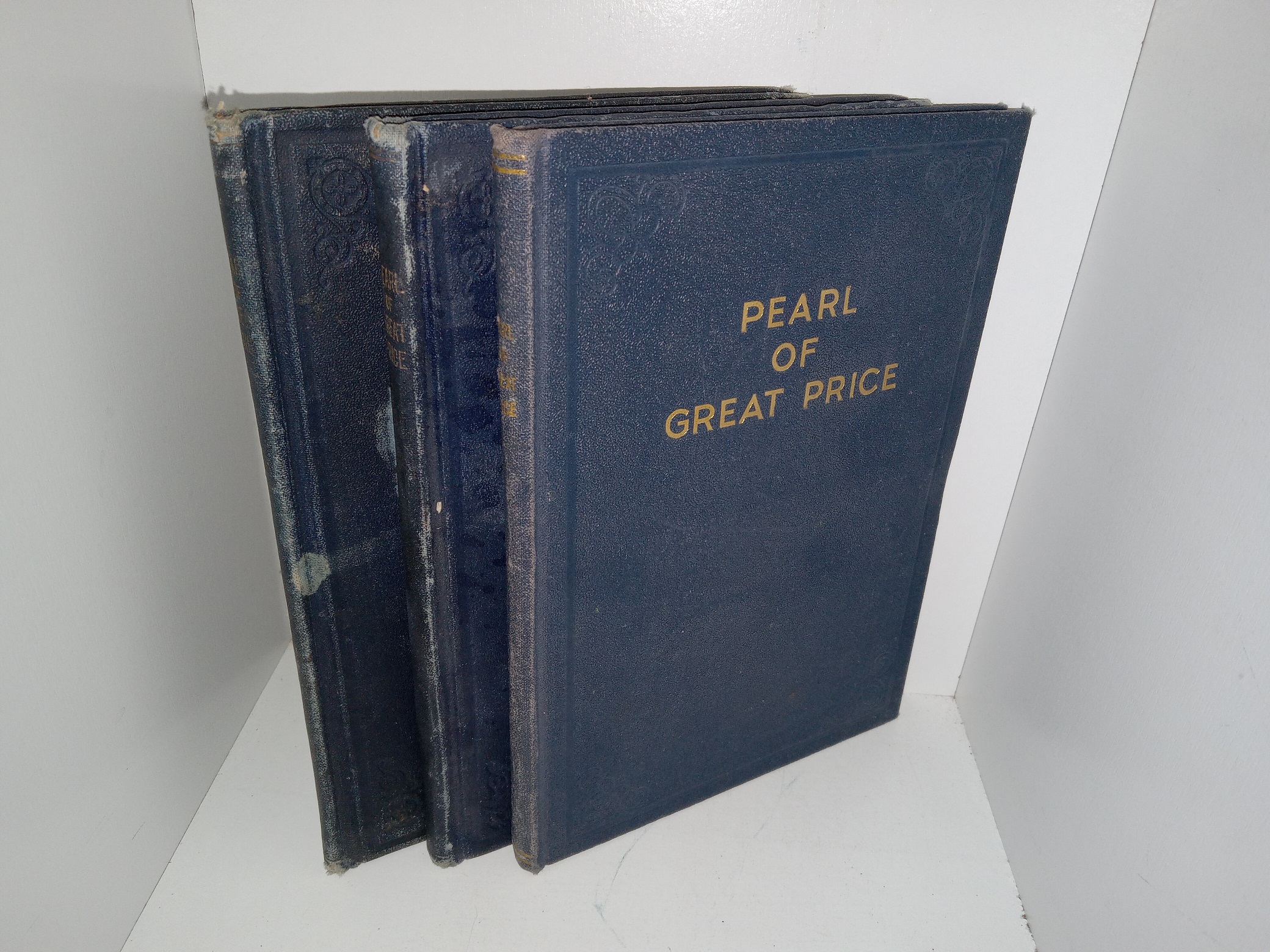 3 Differently Dated Copies of the Pearl of Great Price (1923, 1924, 1954)