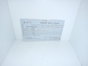 Confederate States of America Certificate (Dated 1864)