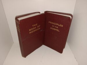 2 Pocket Edition LDS Books: The Book of Mormon / Principles of the Gospel (See Details)