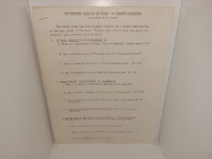 ‘The Greatest Thing in the World’ and Related Scriptures Individual Study Guide (Unknown Publishing Date)