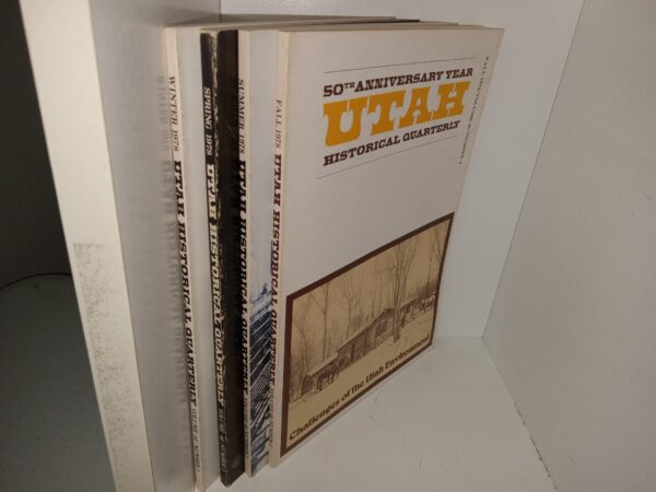 4 Issues of Utah Historical Quarterly for the Year of 1978
