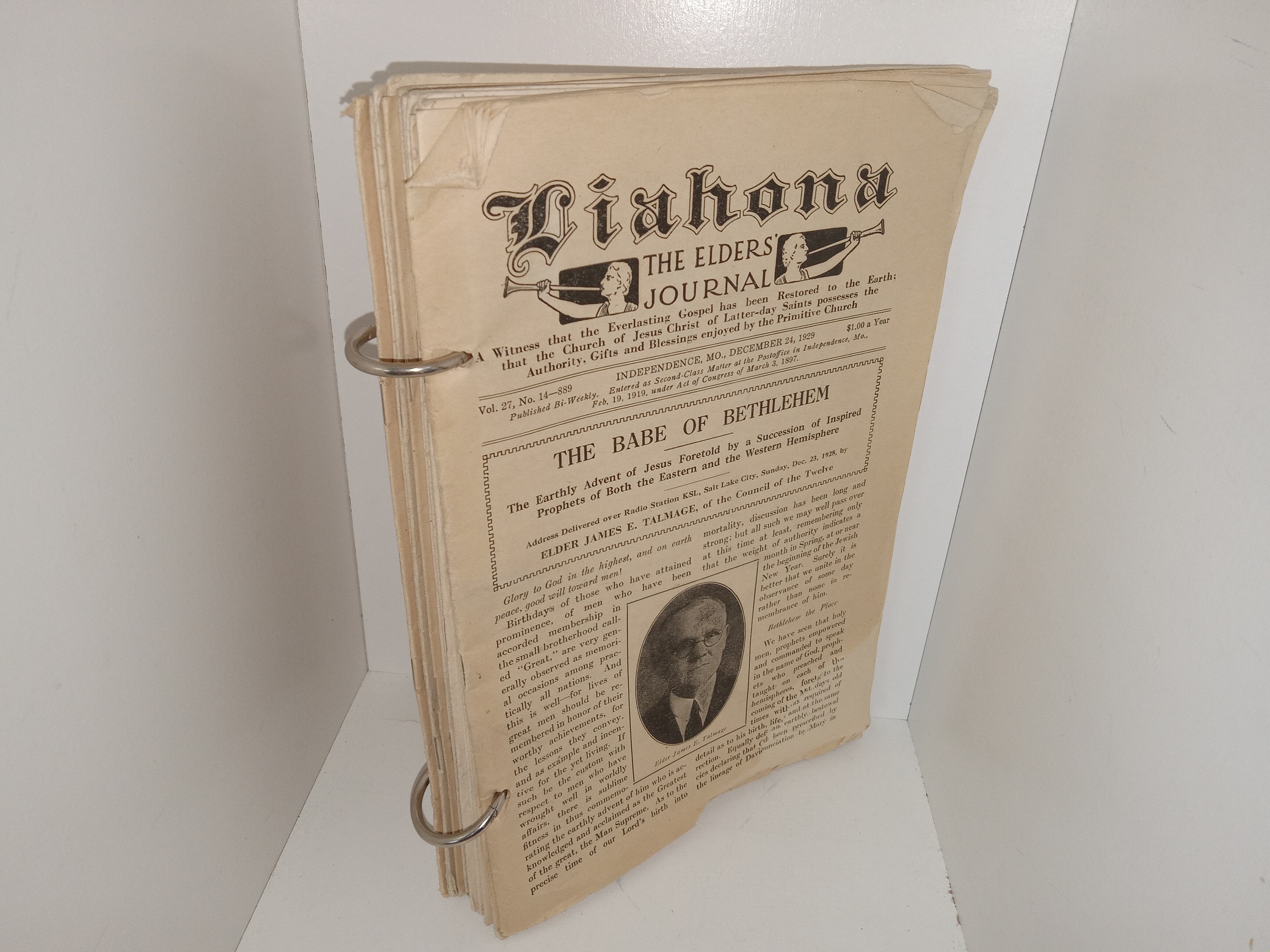 18 Miscellaneous Issues of Liahona The Elders’ Journal from the Years of 1928 and 1929
