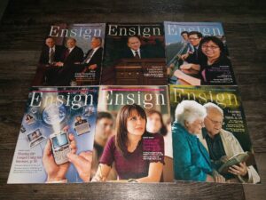 6 Issues of the Ensign Magazine for the Year 2008 (See Details)