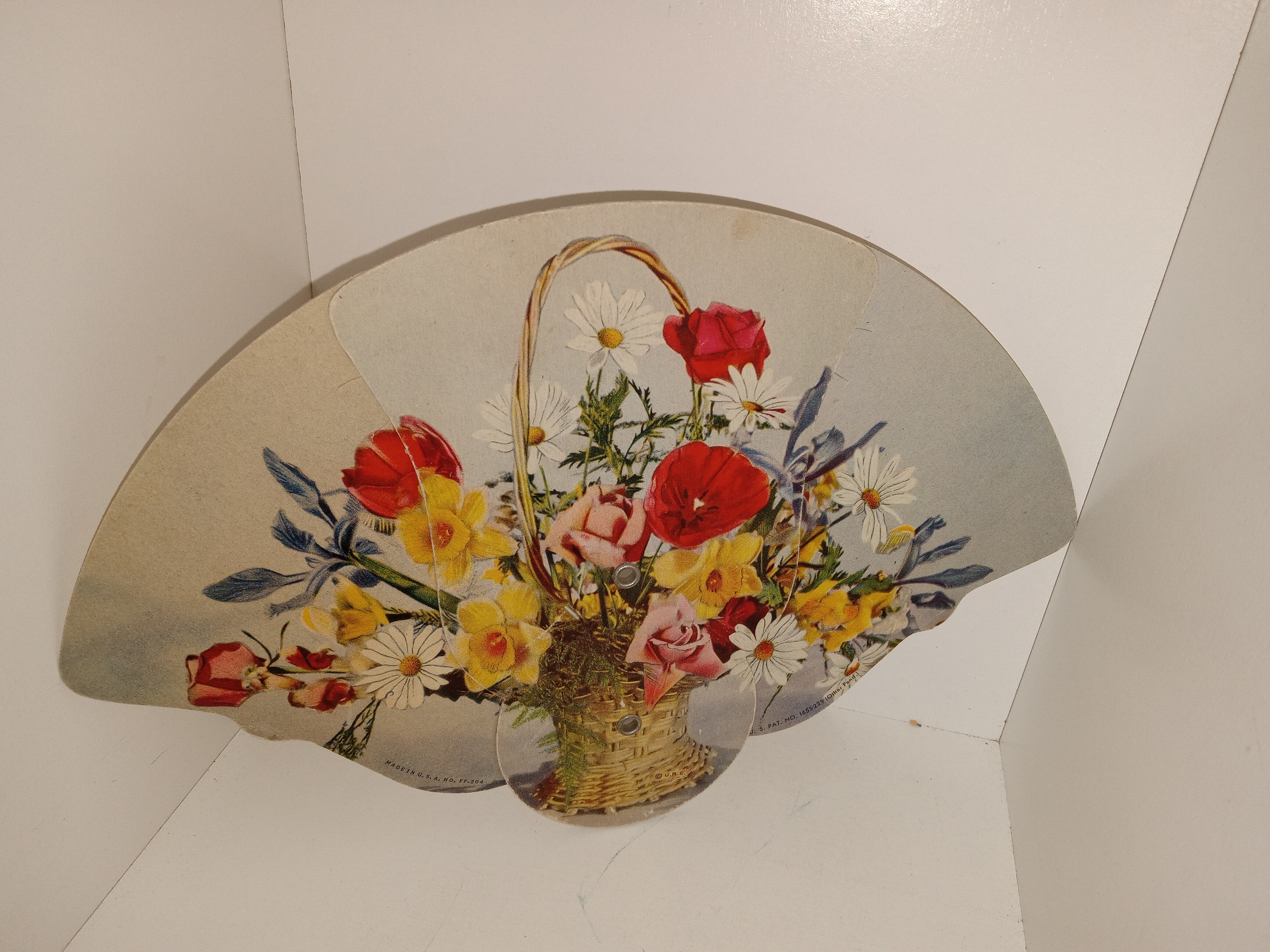 Souvenir Collapsable Fan from the Cotton Shop in Salt Lake City