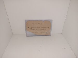 A. M. Richardson Dealer in Imported and Domestic Cigars and Tobaccos: Traveling Card: The International Association of Liars (Card) (Unknown Printing Date)