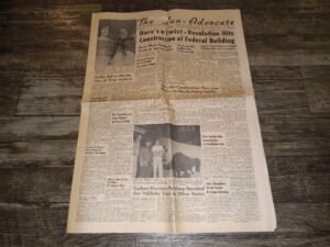 The Sun-Advocate: An Independent Newspaper – A Consolidation of the Sun and News • Advocate: Vol. 72, No. 8, Price, Carbon County, Utah, Thursday, February 21, 1963 (1963)