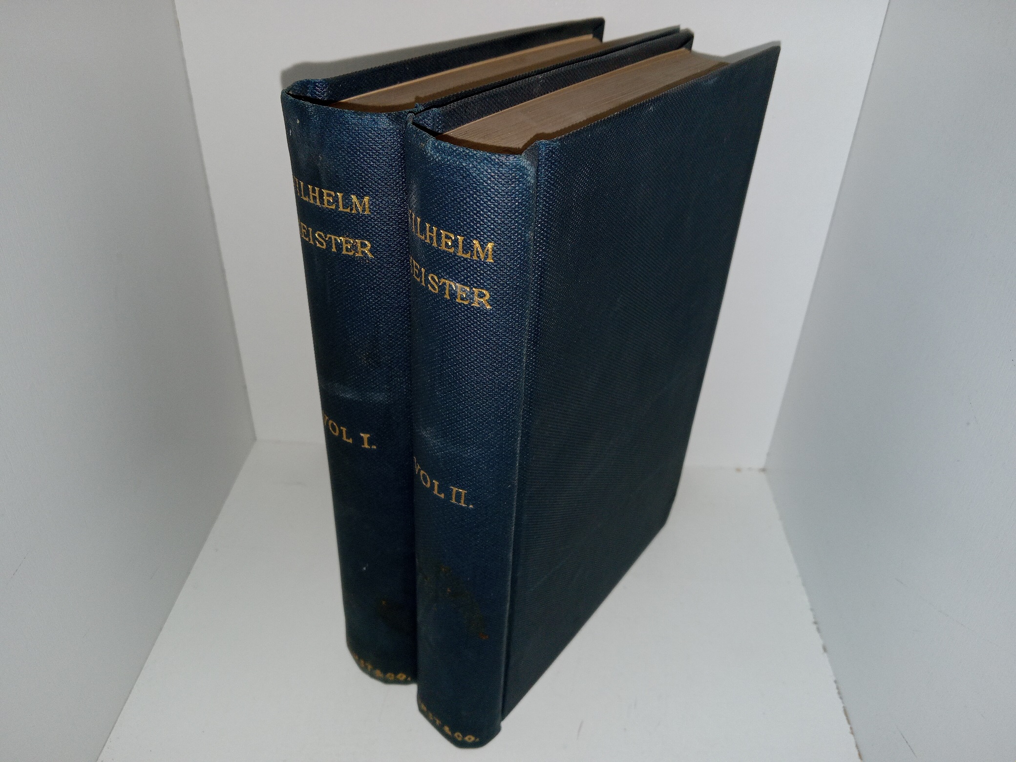 Wilhelm Meister Vols. 1 & 2 (1882) ~ by Thomas L. Carlyle