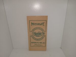 Motorlife Pamphlet (Unknown Publishing Date) ~ Unknown Author